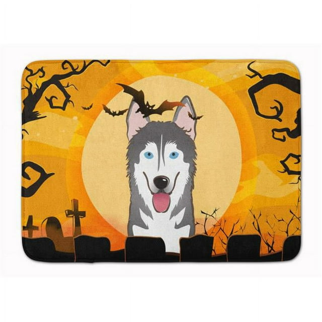 Carolines Treasures BB1776RUG Halloween Alaskan Malamute Machine Washable Memory Foam Mat