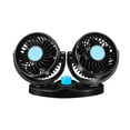 thumbnail image 2 of XiYin Car Fan, Electric 2 Speed 12V Coolin-g Circulator - 360 Degree Rotatable Auto Fan For Sedan SUV/RV/Boat/Auto Vehicles automotive exterior accessories, 2 of 9