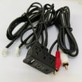 thumbnail image 1 of Car AN Navigation Machine 4 Pin 6 Pin Change USB+TYPE-C+RCA Audio Input AUX Port Panel Interface Extension Cable Adapter Panel, 1 of 12
