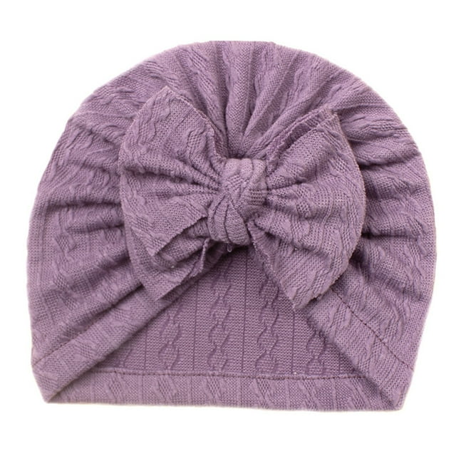 SXcggal One Casquette Bonnet pour Tout-Petits Bébés Garçons Filles avec Nœud, Turbans Élastiques, Chapeau Mignon Léger, Casquettes pour Bébés