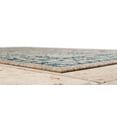 thumbnail image 6 of Allstar Rugs 2' 0" x 6' 11" Beige Traditional Persian Themed Polypropylene Runner with a Dark Cyan Heriz Design and Powder Blue Accents. Flatweave in Turkey., 6 of 8