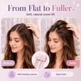 thumbnail image 6 of Heated Root Volumizer Hair Clip, Wireless Heated Volumizing Roots Lift Clips Volume Clips, Electric Roots Lifter Comb for Fine &Thick Hair for Women (Purple), 6 of 8