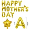 thumbnail image 6 of Happy Mother's Day Balloon Banner, Aluminum Foil Balloon Set, Multicolor Mothers Day Banner Letter Balloons Decor for Women Mothers Day Decorations for Party, 6 of 8