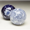 thumbnail image 3 of Zeckos AA Importing 59814 Blue And White Porcelain Balls - Set Of 3, 3 of 3