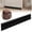 H, variant on Door Draft Stopper, Door Sweep for Bottom of Door, Weather Stripping Door Seal Gap Filler Bottom Blocker Soundproof Cold Air Insulation Save Energy Installs Quickly (Black, 1.1*39in)