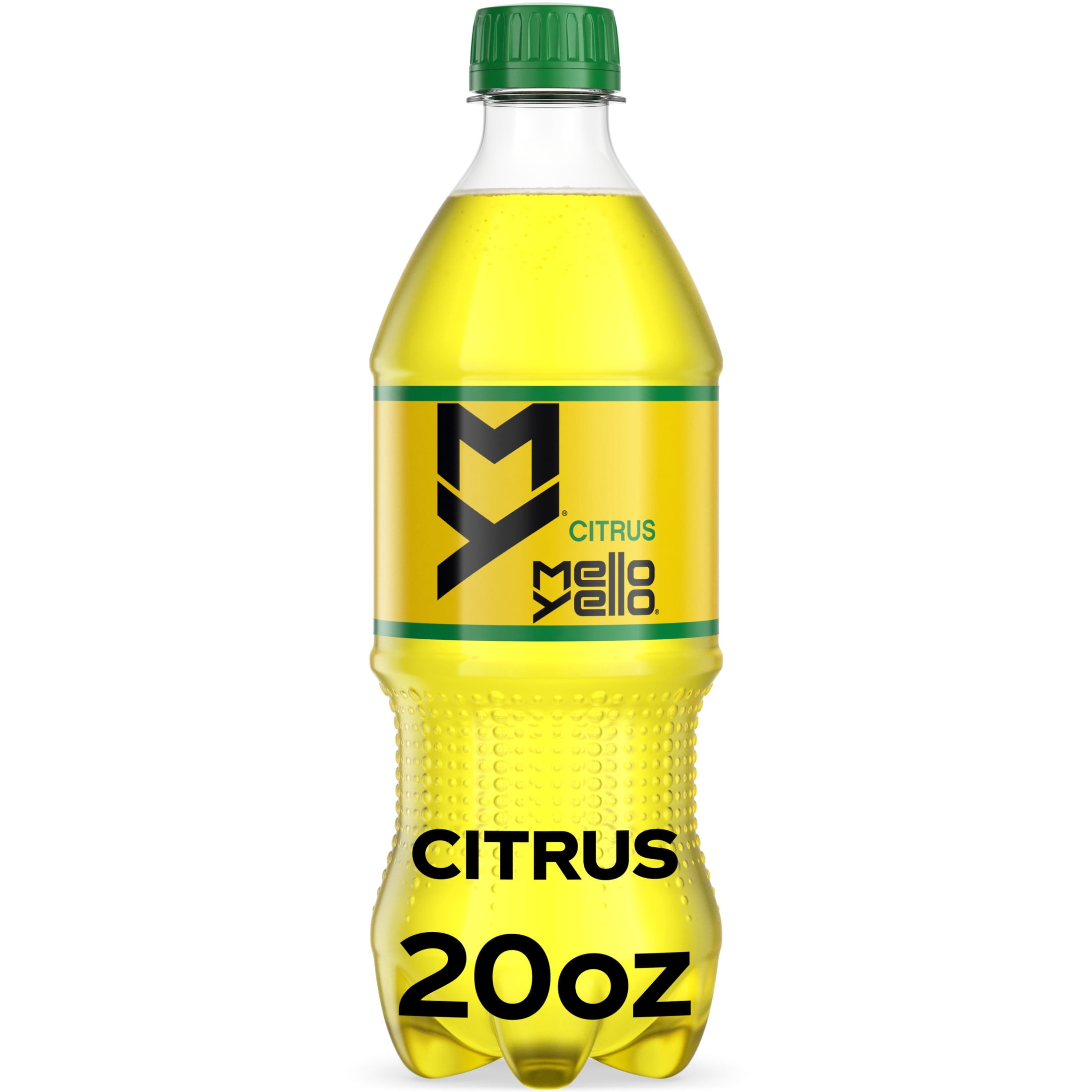 (6 pack) Mello Yello Citrus Soda Pop Bottle, 20 fl oz