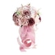 thumbnail image 5 of Ramo de rosas para boda, flores artificiales, decoración, flores de seda, ramo de novia creativo, ramo de novia para fiesta del Día de la Madre borgoña, 5 of 8