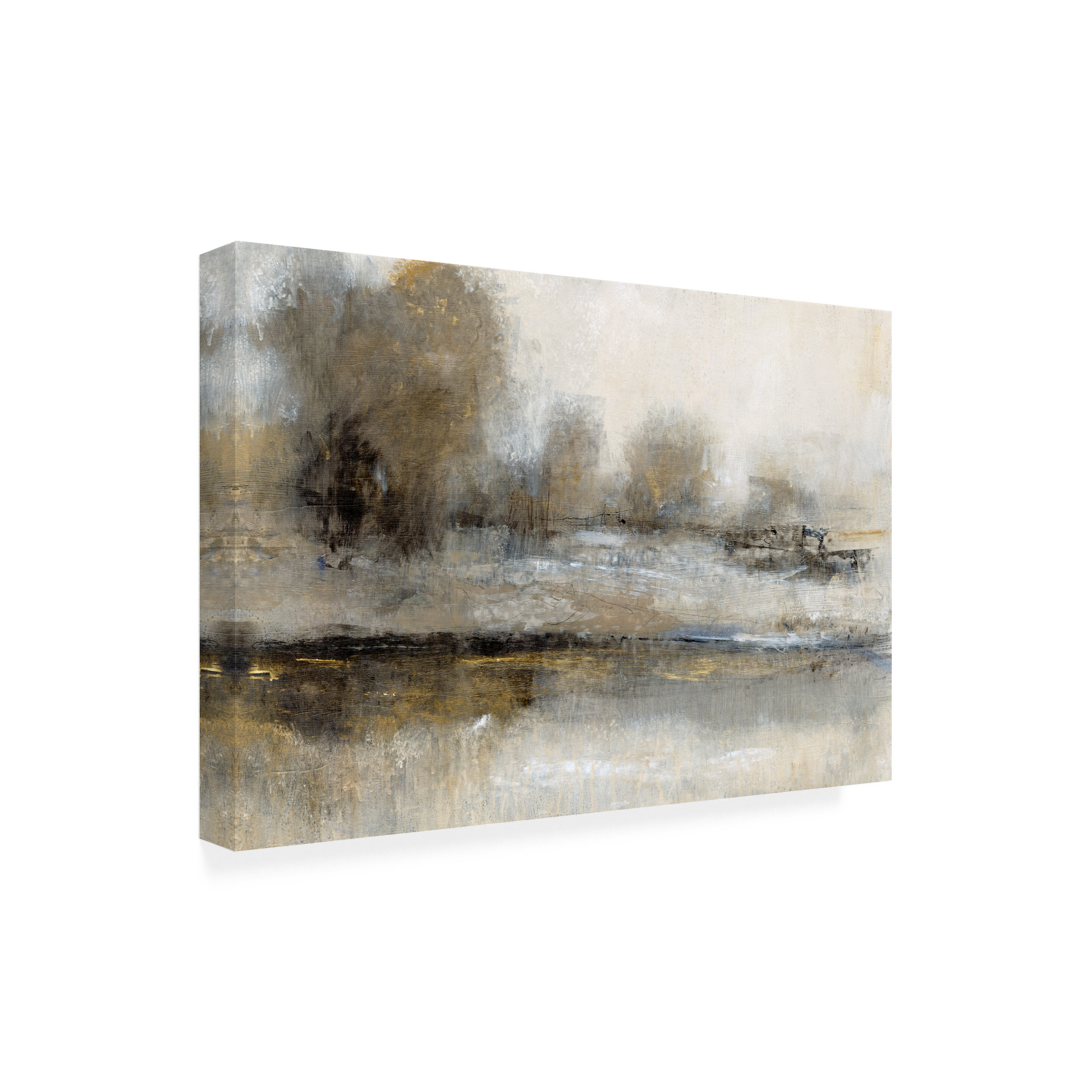 Tim OToole 'Gilt Landscape II' Canvas Art