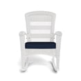 thumbnail image 2 of Tortuga Portside Plantation Rocking Chair in White, 2 of 7