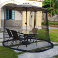 thumbnail image 2 of Tiimmgaal 9/10FT Mosquito Net for Patio Umbrella Outdoors Screen Polyester Hanging Tent ï¼Mosquito Net Onlyï¼, 2 of 6