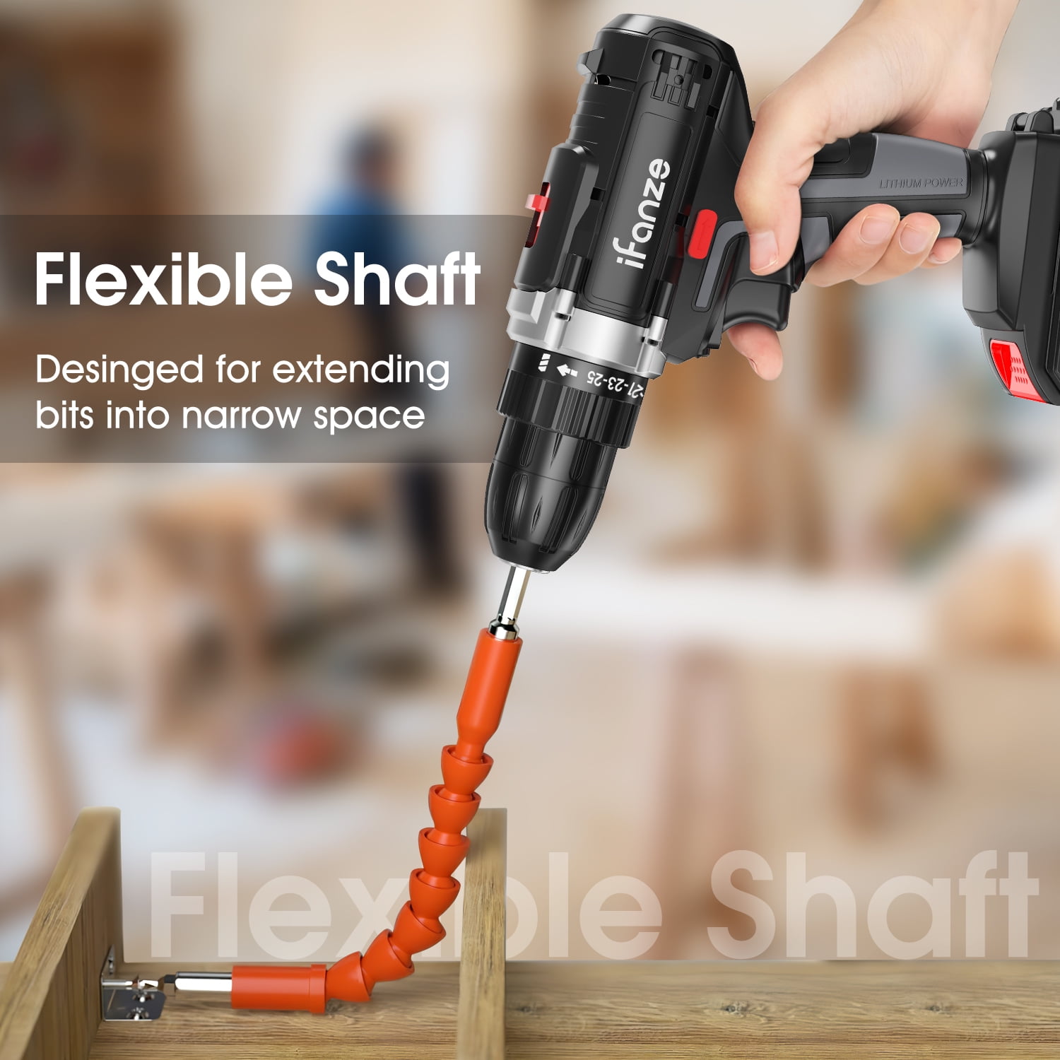 21V Rechargeable Cordless Drill Set with Electric Attachments Lithium Batteries Fast Charger Walmart