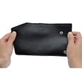 thumbnail image 3 of Leather Key Chain Male / Female Key Holder Manager Small Bag Split Car Key Wallet Housekeeper Key Box Mini Card Bag-watermelon red, 3 of 7