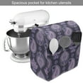 thumbnail image 2 of Paisley Stand Mixer Cover, Vintage Floral Eastern Pattern Inspired by Oriental Art, Kitchen Appliance Organizer Bag Cover with Pockets, 5 Quarts, Eggplant Lavender, by Ambesonne, 2 of 4