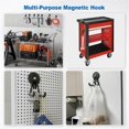 thumbnail image 4 of 2Pcs Large Heavy-Duty Magnetic Garage Hooks Anti-Scratch Rubber Coating Ideal for Garage, Workshop, 4 of 5