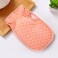 thumbnail image 3 of Billuyoard Guantes de ducha de caras, panal de miel, manopla moderna, piel suavemente exfoliante, toallita de Spa, baño cómodo, Unisex Juegos de accesorios de baño Rosa Billuyoard HA078335-03, 3 of 6