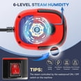 thumbnail image 6 of Vislone Steam Cleaner, 2500W Portable High Pressure Steam Cleaning Machine with 3 Brush Heads for Home, Kitchen, Bathroom, 6 of 9