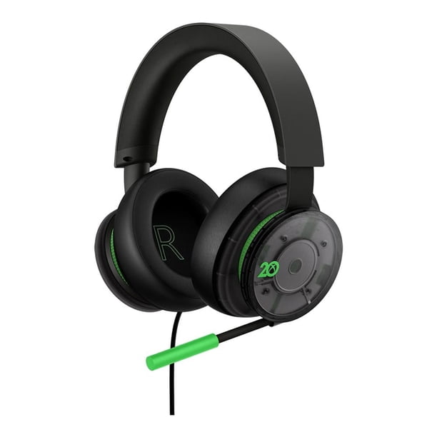 Audífonos Alámbricos Microsoft Xbox 20 Aniversario Especial