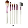 thumbnail image 2 of Makeup Brush Set Synthetic Fiber Soft for Foundation Eyeshadow Application Durable Beauty Tool Kit, 2 of 2