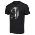 thumbnail image 2 of Men's Starter Black Washington Commanders Half Helmet Logo T-Shirt, 2 of 3