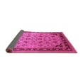 thumbnail image 2 of Ahgly Company Indoor Round Oriental Pink Traditional Area Rugs, 5' Round, 2 of 4