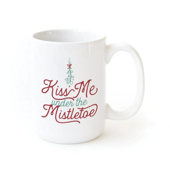 Kiss Me Under the Mistletoe Coffee Mug