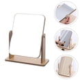 thumbnail image 4 of High Definition Makeup Mirror Wooden Rotatable Mirror Desktop Mirror Decor, 4 of 8