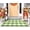 Green Buffalo, variant on Christmas Outdoor Rugs 24 x 51''Red White Buffalo Plaid Front Porch Rug Hand-Woven Machine Washable Indoor/Outdoor Layered Door Mats for Entryway/Bedroom/Outdoor