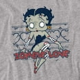 thumbnail image 2 of Betty Boop T-Shirt Zombie Pinup Unisex Graphic Tee For Men & Women, 2 of 7