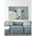 thumbnail image 4 of Parvez Taj "Innocent Cow" Painting Print on Wrapped Canvas, 4 of 5
