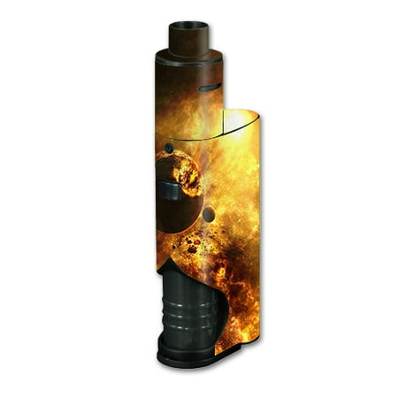Skin Decal Vinyl Wrap For Kanger Dripbox Vape Mod Box / Atomic Clouds Space (Best Box Mod For Clouds)