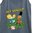 thumbnail image 3 of Hey Arnold! - Arnold, Gerald, and Abner - Women's Racerback Tank Top, 3 of 5