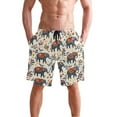 thumbnail image 4 of joogoo Men's Swim Trunks Ethnic Cute Elephant Beach Shorts with Pockets M, 4 of 6