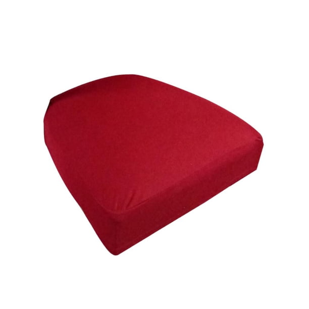 Fundas de silla elásticas, funda de silla de poliéster, funda de silla para comedor de boda rojo