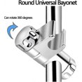 thumbnail image 2 of Adjustable 360 Rotating Shower Head Holder with Slider - Wall/Rod Mount for Bathroom Renovations (No Drill)_CP, 2 of 5
