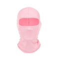 thumbnail image 3 of Opvise Solid Color Balaclava Ski Face Guard Outdoor Fishing Riding Cooling Neck Gaiter Full Head Windproof Sunscreen Headgear Pink, 3 of 8