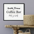 thumbnail image 3 of Freshly Brewed Coffee Bar Help Yourself 8 x 10 UNFRAMED Print Coffee Bar Decor Wall Art, 3 of 3