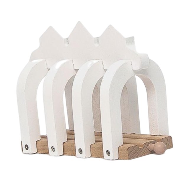 Miniaturas de tren de juguete de madera, de ferrocarril, modelo de tren, de ferrocarril, vías de , accesorios para construcción, Macarena Vías del túnel del tren