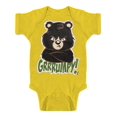 thumbnail image 1 of Toddlers Grrrumpy Bear Bodysuit - Yellow - 6 Months, 1 of 1