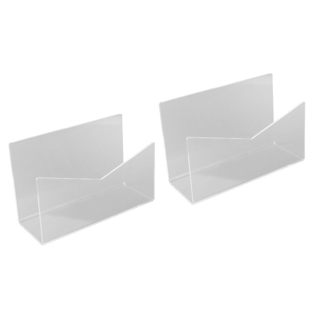 Mail Organizer Countertop, 2.5 Inch Wide Acrylic Mail Holder For Office
