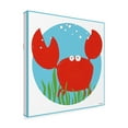 thumbnail image 2 of Trademark Fine Art 'Calvin the Crab' Canvas Art by June Erica Vess, 2 of 4
