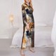thumbnail image 3 of Fotbe Regal Shiba Inu Conjunto de Pijama de Manga Larga para Mujer con Estampado, Ropa de Dormir de 2 Piezas, Conjunto de Casa Suave y Cómodo con Bolsillos-X-Large, 3 of 7
