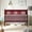 Cherry, variant on CASEMIOL 5-In-1 Convertible Crib, New Zealand Pinewood Baby Bed,Baby Crib With 3 Height Adjustment, Non-Toxic Finish, Easy to Assemble, Espresso