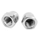 thumbnail image 4 of 100Pcs Tuerca Hex Acorn Dome Set Kit de acero inoxidable Tornillo Cubierta de protección M8 Plata, 4 of 8