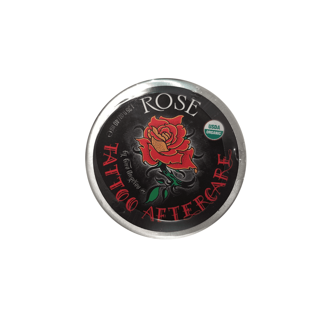 USDA Organic Rose Tattoo Aftercare - with Bulgarian Rose Oil -40ml/1.35fl.oz