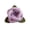 Purple #1, variant on ZZAIXHL 1Pcs Soft Knot Pillows 11In Flower Knotted Plush Throws with Leaf Velvet Decoration Cushion for Couch Home Office Living Room Bedroom Bed Sofa Decor