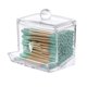 thumbnail image 4 of Soporte para hisopos de algodón, soporte para hisopos de algodón, caja de almacenamiento para hisopos de algodón, caja de almacenamiento para maquillaje cosmético, organizador de contenedores para bañ, 4 of 5