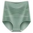 thumbnail image 2 of Women's Lace Abdomen Mid-rise Waist And Hip Lift Comfortable Body Breathable Underwear Briefs, 2 of 4