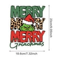 Leylayray Grinch Decorations！ Iron On Transfer Heat Transfer Design