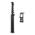 thumbnail image 2 of KINGJOY KINGJOY FL019S Trépied Multifonctionnel en Alliage d'Aluminium Robuste avec Trou de Vis de 1/4 Pouce Hauteur Réglable Capacité de Charge de 5KG pour Prise de Photo Enregistrement Vidéo en Direct, 2 of 7