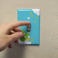 thumbnail image 3 of Care Bears Good Luck Bear Plastic Wall Decor Toggle Light Switch Plate Cover, 3 of 4